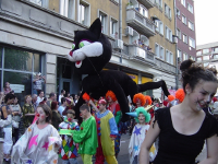 ５月カーニバル：ガブロヴォのシンボル,尻尾なしの猫