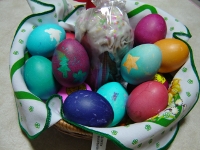 復活祭の染め卵