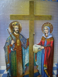 聖コンスタンチンとエレナのイコン