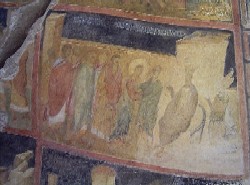 イヴァノヴォの教会の壁画